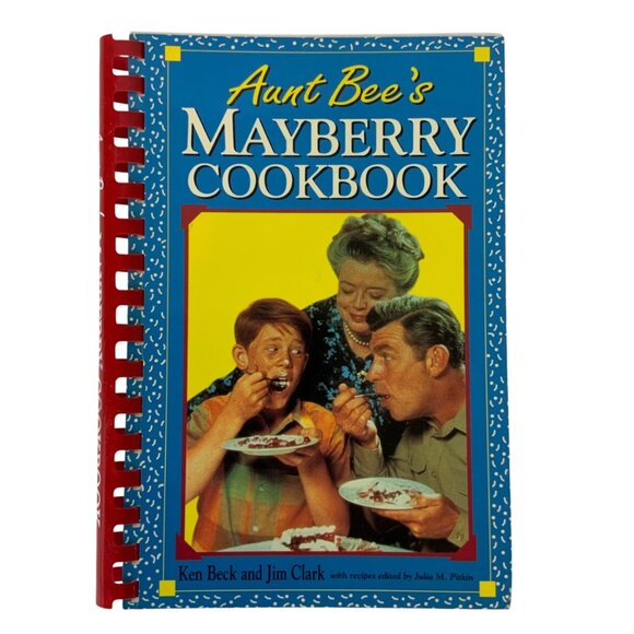 Aunt Bees Mayberry Cookbook by Ken Beck and Jim Clark Paperback 1991 Spiral - Picture 1 of 15